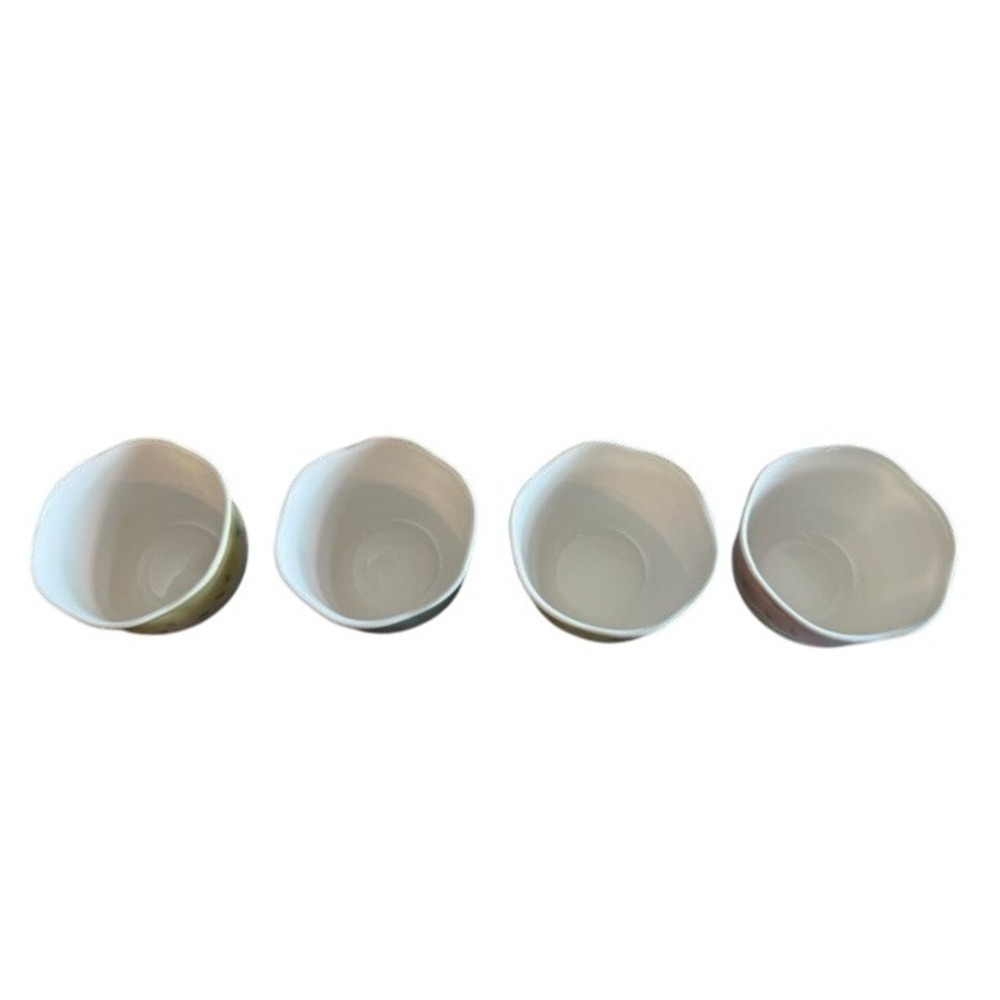 Lenox Butterfly Meadow Votive Candle Holders Set of 4 Porcelain Butterfly NIB - Picture 2 of 6